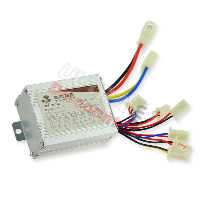 Variateur Controleur Mini Quad 36V 500W, Pièces Quad 110cc - 125cc Variateur Controleur Mini Quad 36V 500W, Pièces Quad 110cc - 125cc
