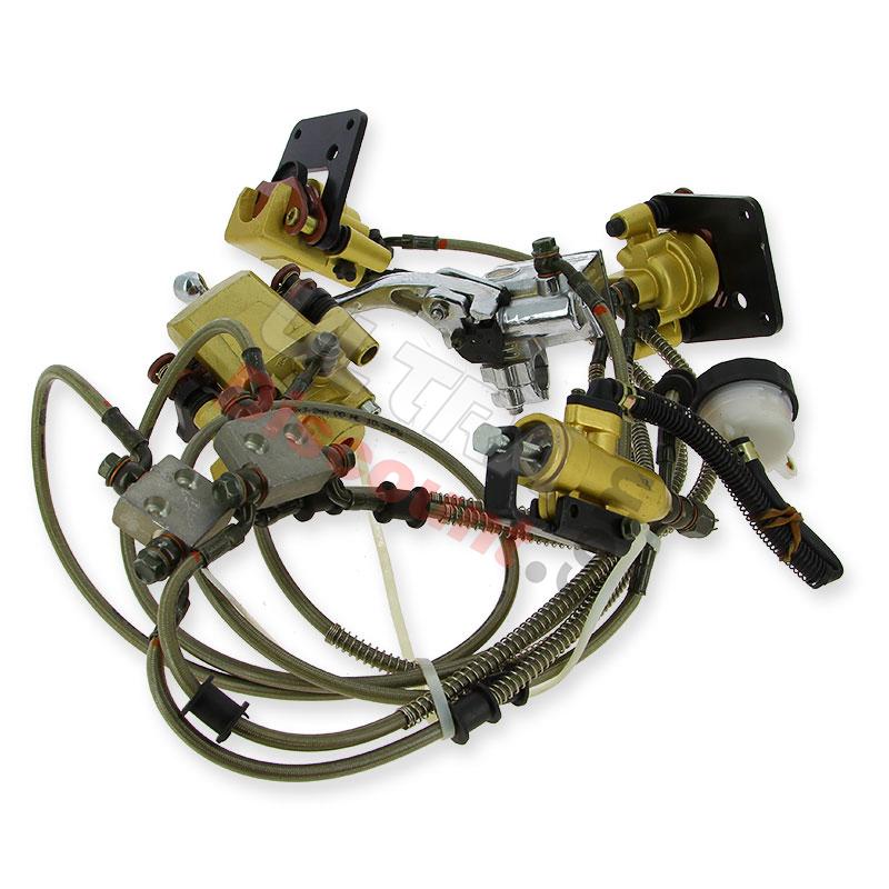 Kit freinage complet pour quad Spy Racing 250 F1, Pièces Quad SPY250F1