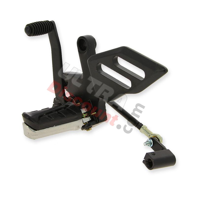 Repose pied avant gauche et levier de vitesse pour Quad Spy Racing 250 F3, Pièces Quad SPY250F3