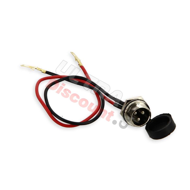 prise pour chargeur quad électrique, Pièces Quad électrique CRZ prise pour chargeur quad électrique, Pièces Quad électrique CRZ