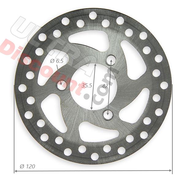 Disque de Frein avant 120mm pour quad électrique, Pièces Quad électrique CRZ