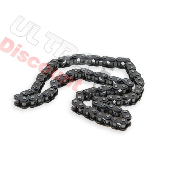 Chaine 38 Maillons RENFORCÉE Gros Pas TF8 pour Pocket quad électrique, Pièces Quad électrique CRZ