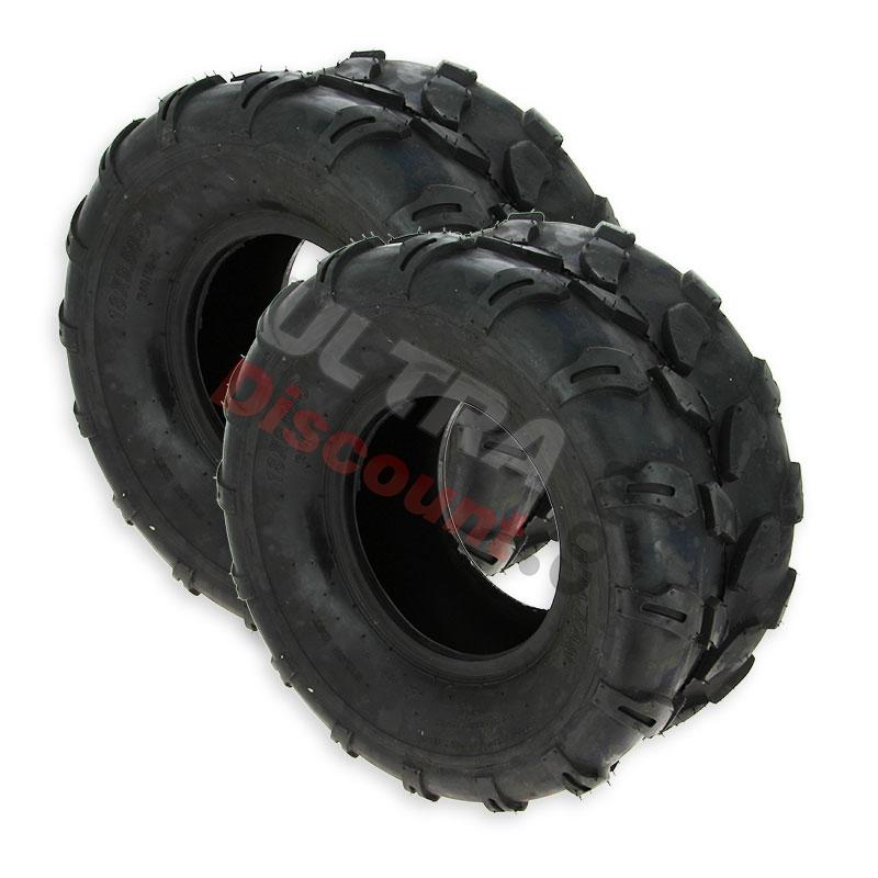 Jeu de Pneus arrière pour Quad 200cc (taille 18-9.50-8), Pièces Quad Chinois 200cc