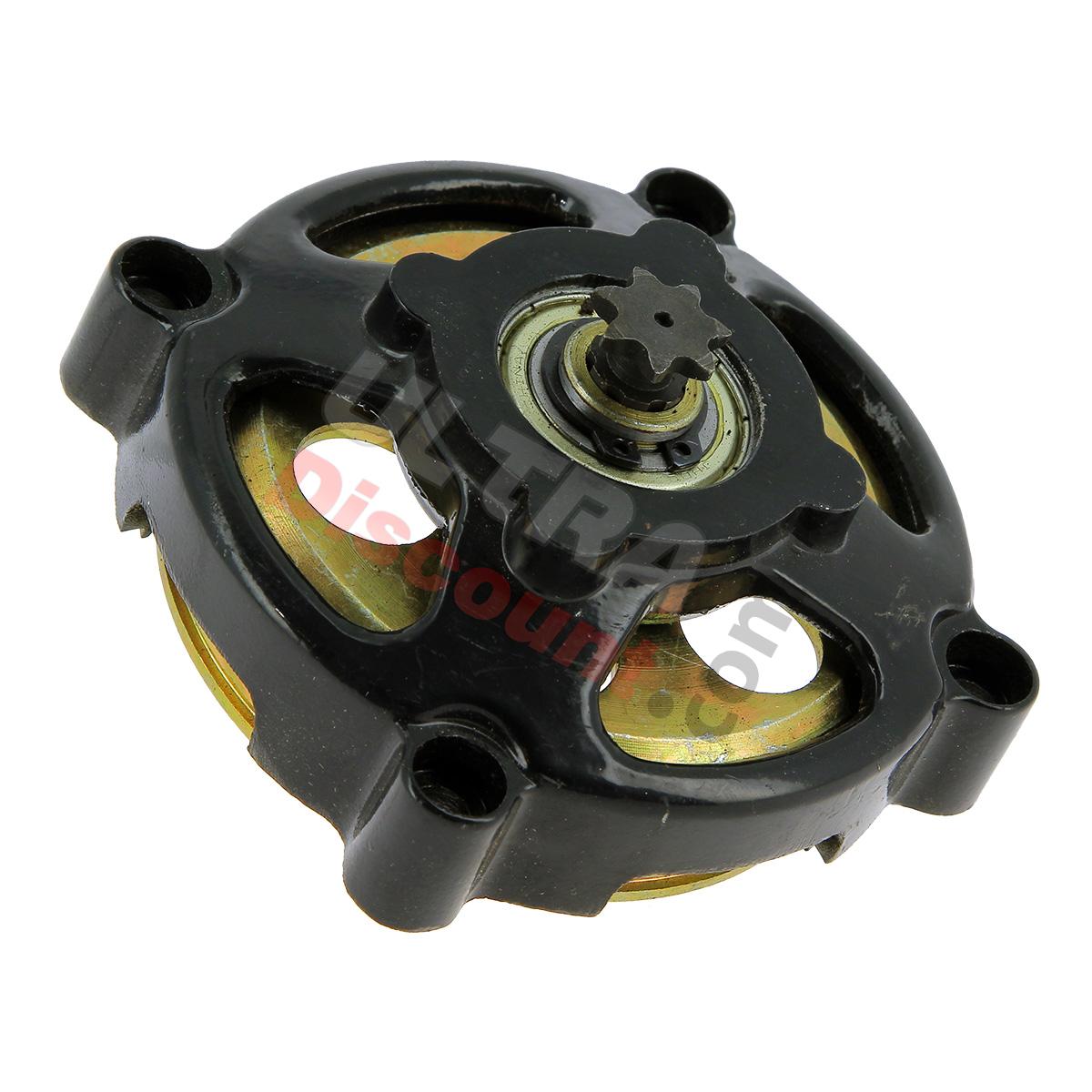 Cloche d'Embrayage avec Pignon 7 Dents Petit Pas pour Pocket ZPF, Pièces Racing pocket ZPF Cloche d'Embrayage avec Pignon 7 Dents Petit Pas pour Pocket ZPF, Pièces Racing pocket ZPF