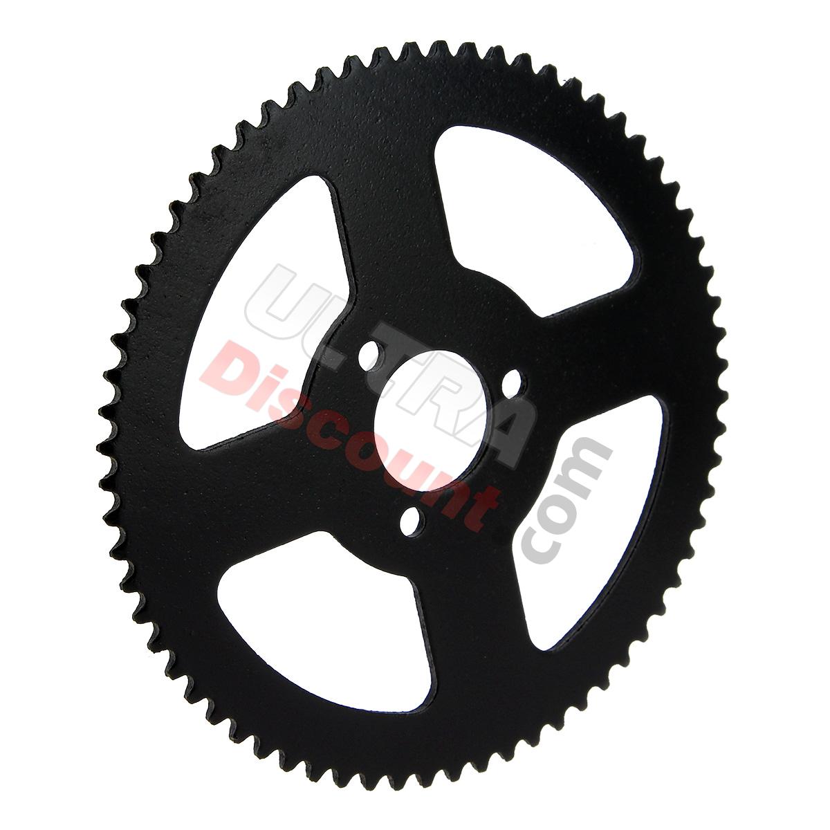 Couronne Renforcée 68 Dents 3 Trous pour Chaine Petit Pas de Pocket ZPF, Pièces Racing pocket ZPF Couronne Renforcée 68 Dents 3 Trous pour Chaine Petit Pas de Pocket ZPF, Pièces Racing pocket ZPF