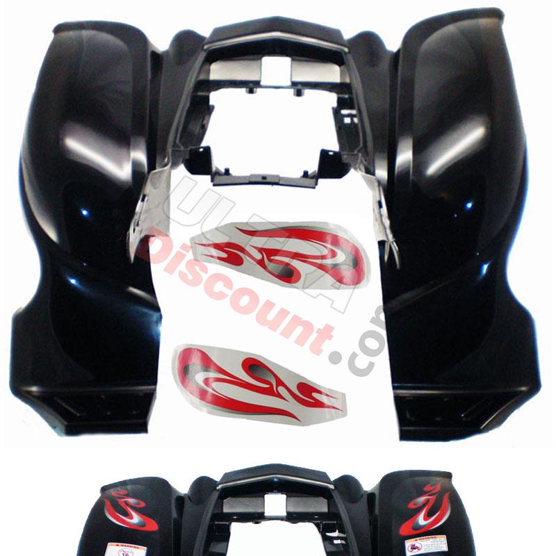 Carenage Quad shineray 200cc + Autocollants (arriere), Pièces Shineray 200STIIE et 200STIIEB