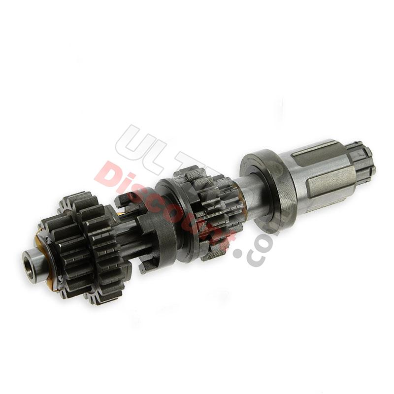 Arbre primaire de boite à vitesse moteur Quad Shineray 200cc STIIE, Pièces Shineray 200STIIE et 200STIIEB Arbre primaire de boite à vitesse moteur Quad Shineray 200cc STIIE, Pièces Shineray 200STIIE et 200STIIEB