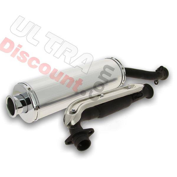 Pot d'Échappement Droit Complet pour Quads Shineray 250ST-9C, Pièces Shineray 250 ST9C
