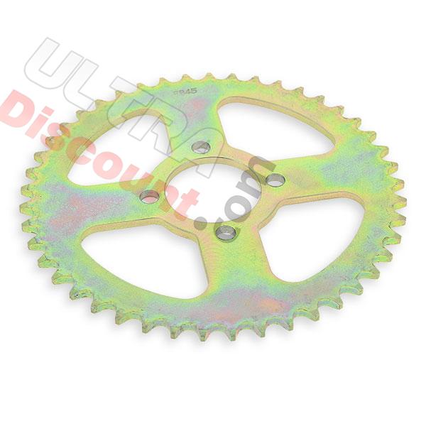 Couronne 45 Dents Pas 520 Pour Quads Shineray 250ST-9C, Pièces Shineray 250 ST9C Couronne 45 Dents Pas 520 Pour Quads Shineray 250ST-9C, Pièces Shineray 250 ST9C