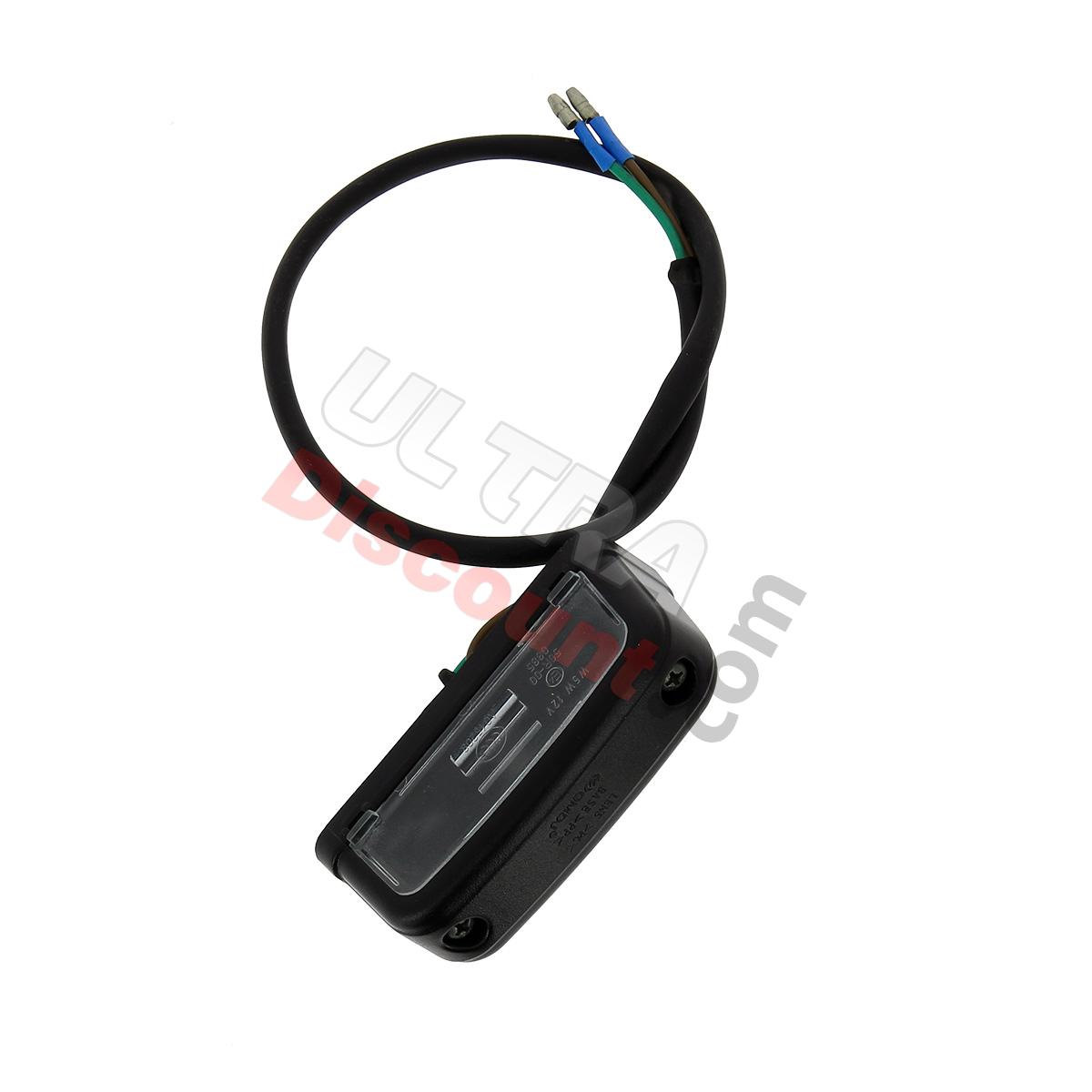Éclairage de Plaque d'Immatriculation pour Quads Shineray 350ST-2, Pièces Shineray 350cc