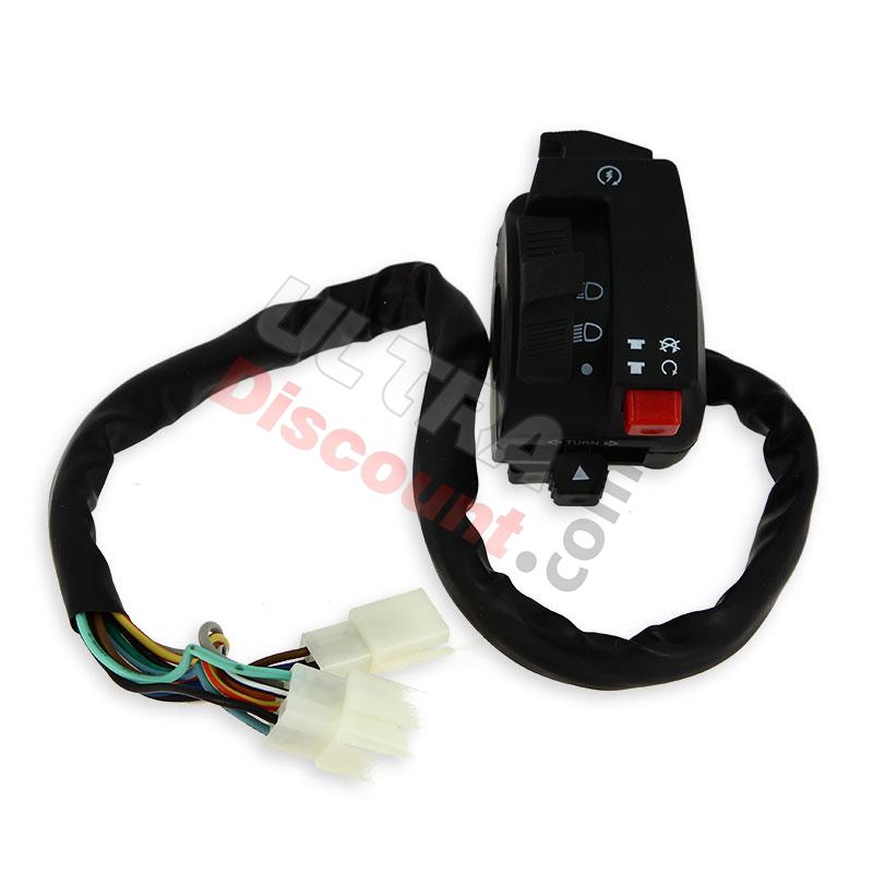 Commodo gauche pour Quad Shineray 150cc (XY150STE), Pièces Shineray 150 STE