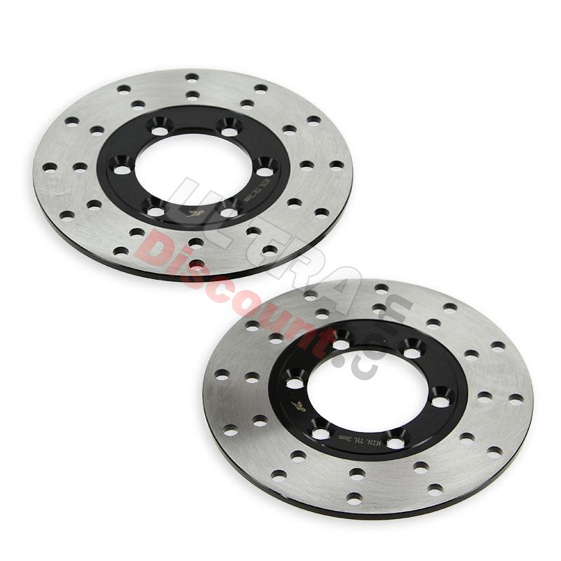 Paire de disques avant Quad Shineray 150cc (XY150STE), Pièces Shineray 150 STE