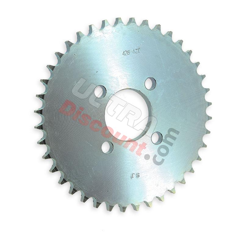 Couronne pour quad shineray 150cc (XY150STE , 40dents , Pas:428), Pièces Shineray 150 STE Couronne pour quad shineray 150cc (XY150STE , 40dents , Pas:428), Pièces Shineray 150 STE