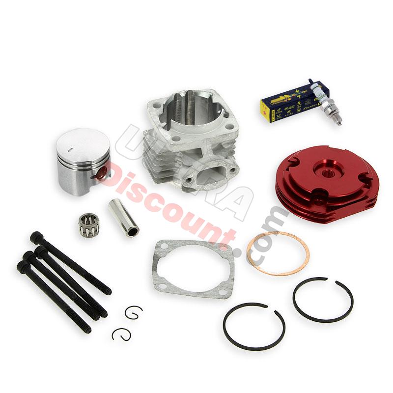 Kit 53cc 4 transferts axe 10mm (Type B ROUGE), Pièces Pocket Supermotard