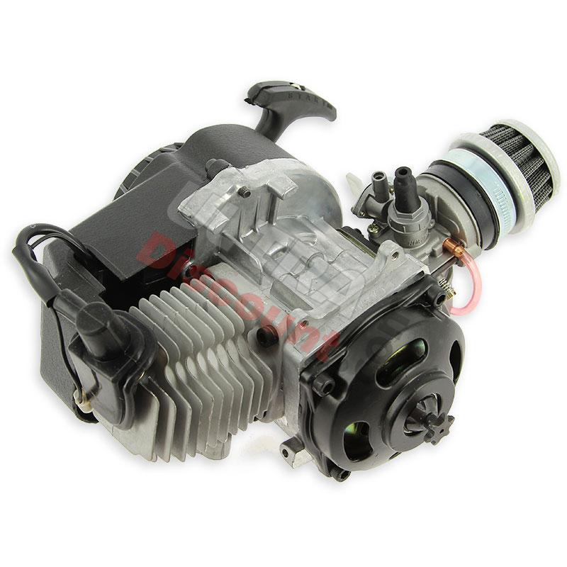Moteur 49cc Pocket bike ''Black Edition'' (type 4), Pièces pocket réplique R1