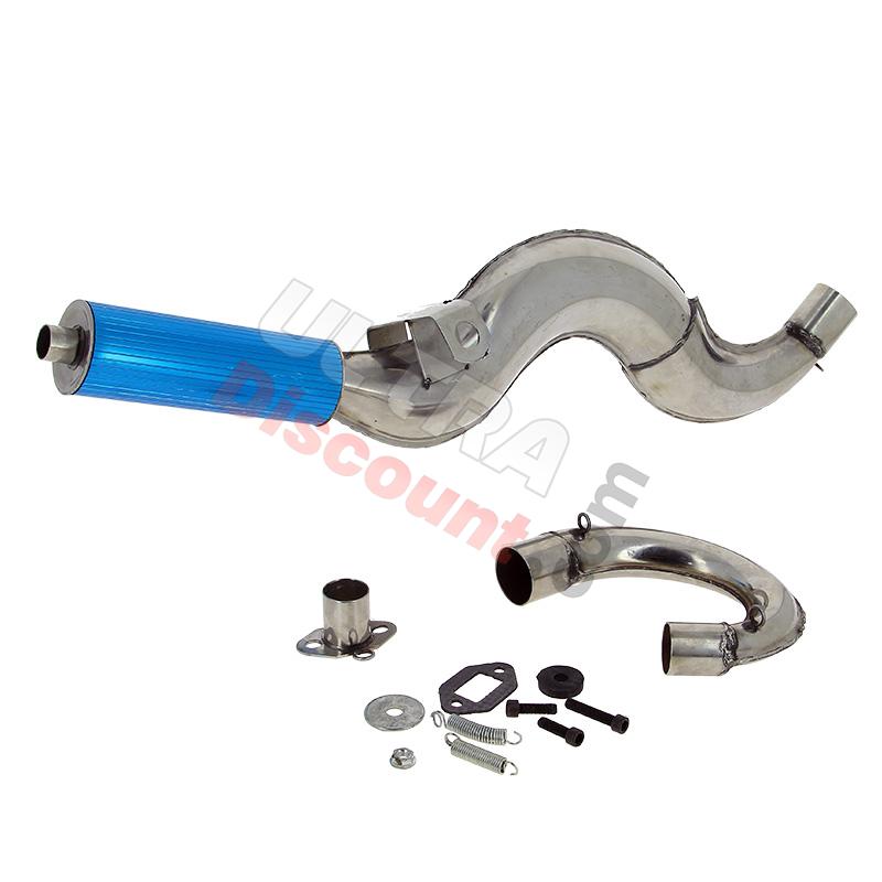 Pot pocket Racing R1 Bleu, Pièces Pocket Supermotard Pot pocket Racing R1 Bleu, Pièces Pocket Supermotard