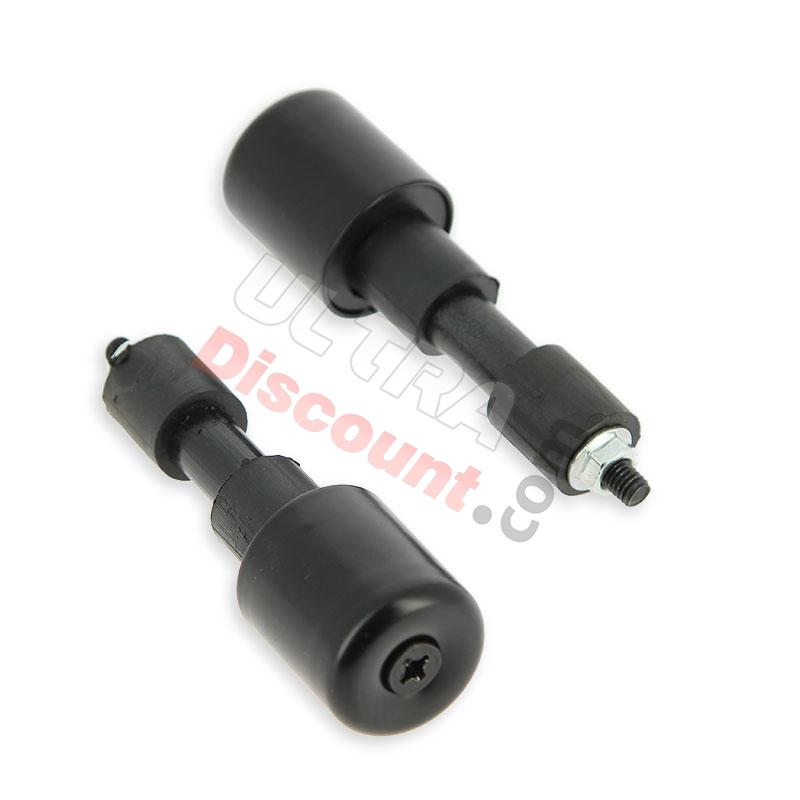 Embouts de guidon noirs pour Trex Skyteam, Pièces Trex Skyteam