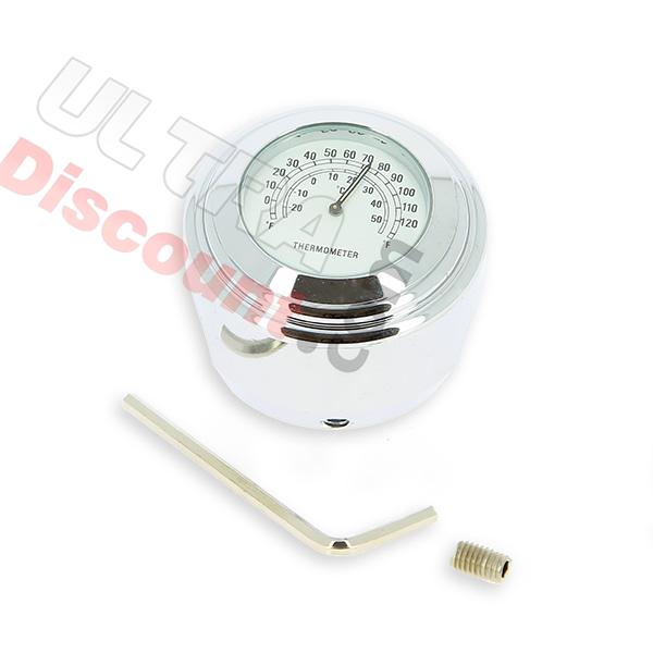 Thermomètre CNC Chrome pour Bubbly, Pièces Bubbly Skyteam