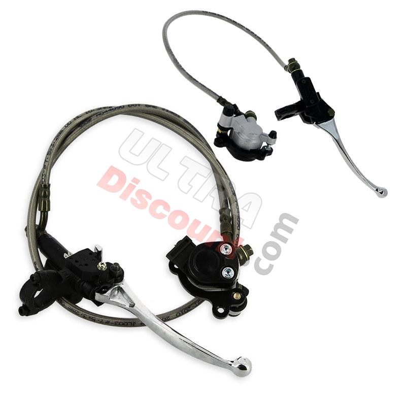 Kit Frein Hydraulique Avant + Arrière MTA4, Pièces Pocket Blata MT4