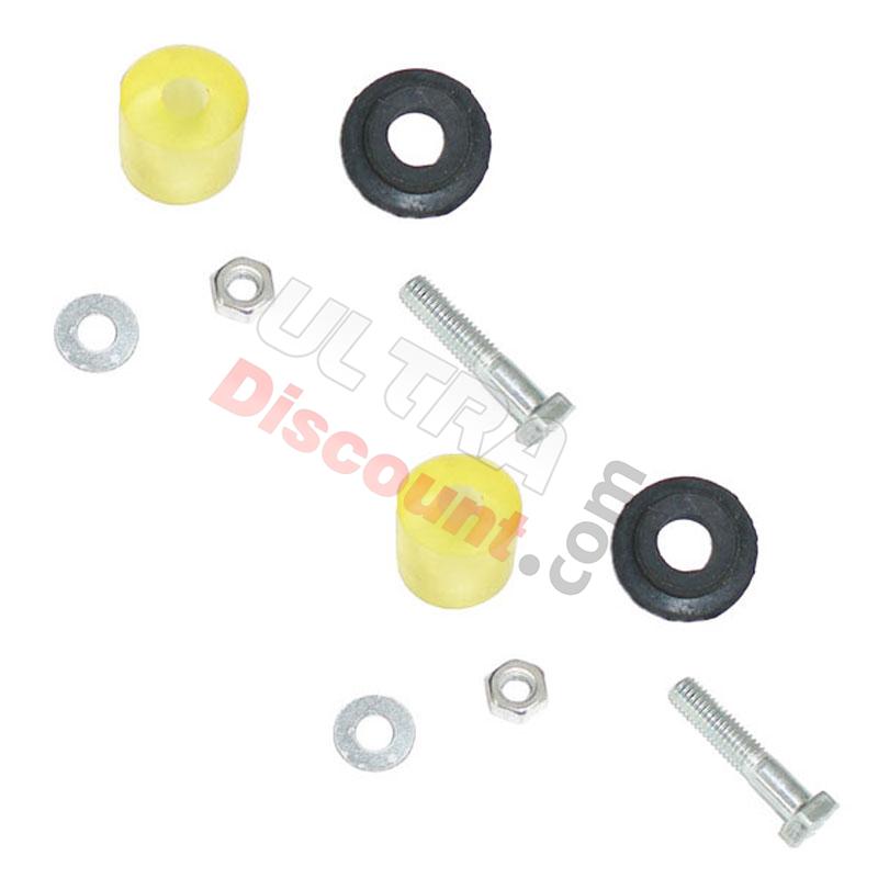 Silenbloc + vis de fixation radiateur de pocket bike MTA4, Pièces Pocket Blata MT4