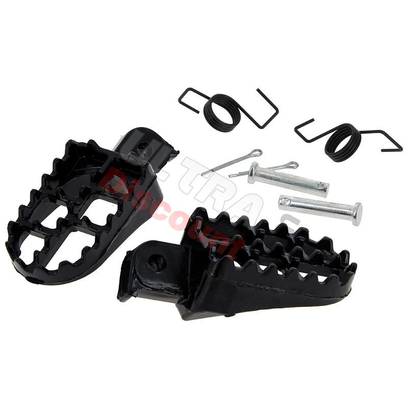 Cales pieds noirs pour Yamaha PW50, Pièces YAMAHA PW50 Cales pieds noirs pour Yamaha PW50, Pièces YAMAHA PW50