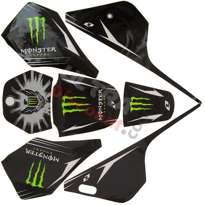 Kit Décoration 3M pour Yamaha PW80 - Type 1, Pièces YAMAHA PW80