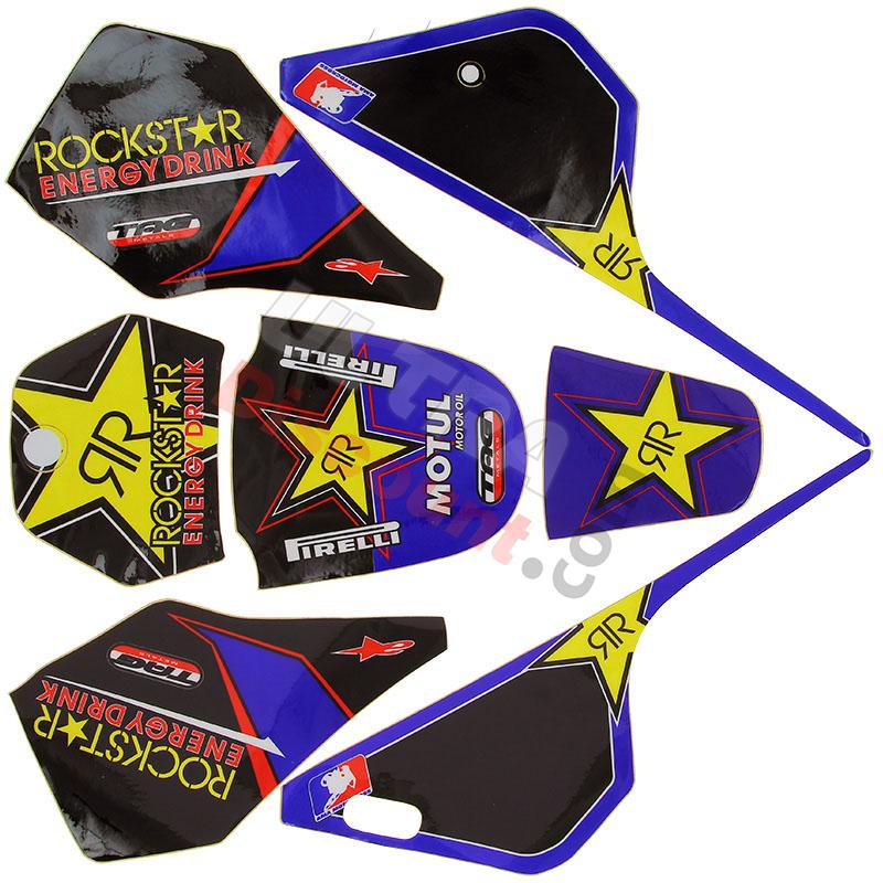 Kit Décoration 3M pour Yamaha PW80 - Type 3, Pièces YAMAHA PW80 Kit Décoration 3M pour Yamaha PW80 - Type 3, Pièces YAMAHA PW80