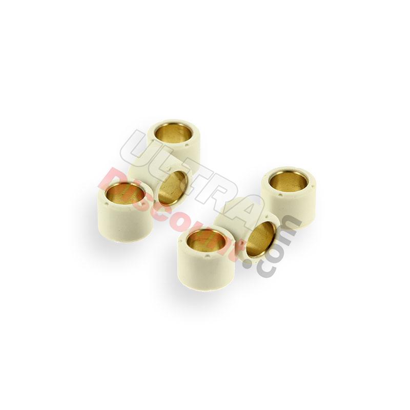 Lot de 6 Galets de variateur scooter Baotian 50cc 4 temps (7g), Pieces baotian BT49QT-12 Lot de 6 Galets de variateur scooter Baotian 50cc 4 temps (7g), Pieces baotian BT49QT-12