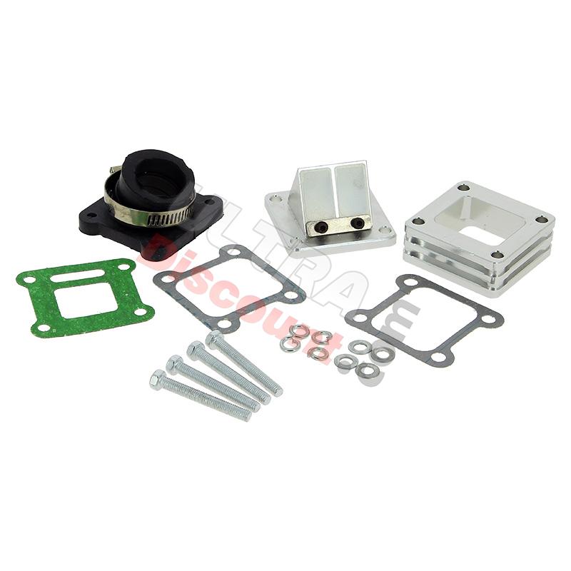 Boite à clapets pocket quad pour carburateur Dellorto PHBG, Pieces pocket quad