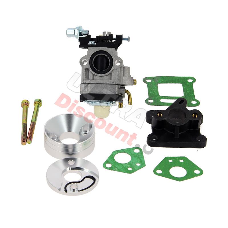 Carburateur de 15mm Haute Pression sans filtre, Pieces pocket quad
