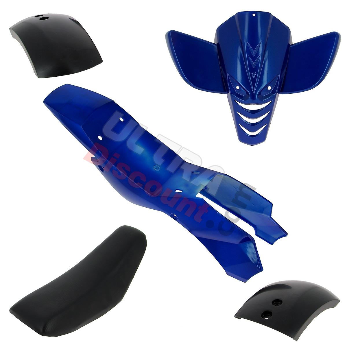 Carénage Bleu pour Pocket Quad Type 2, Pieces pocket quad Carénage Bleu pour Pocket Quad Type 2, Pieces pocket quad