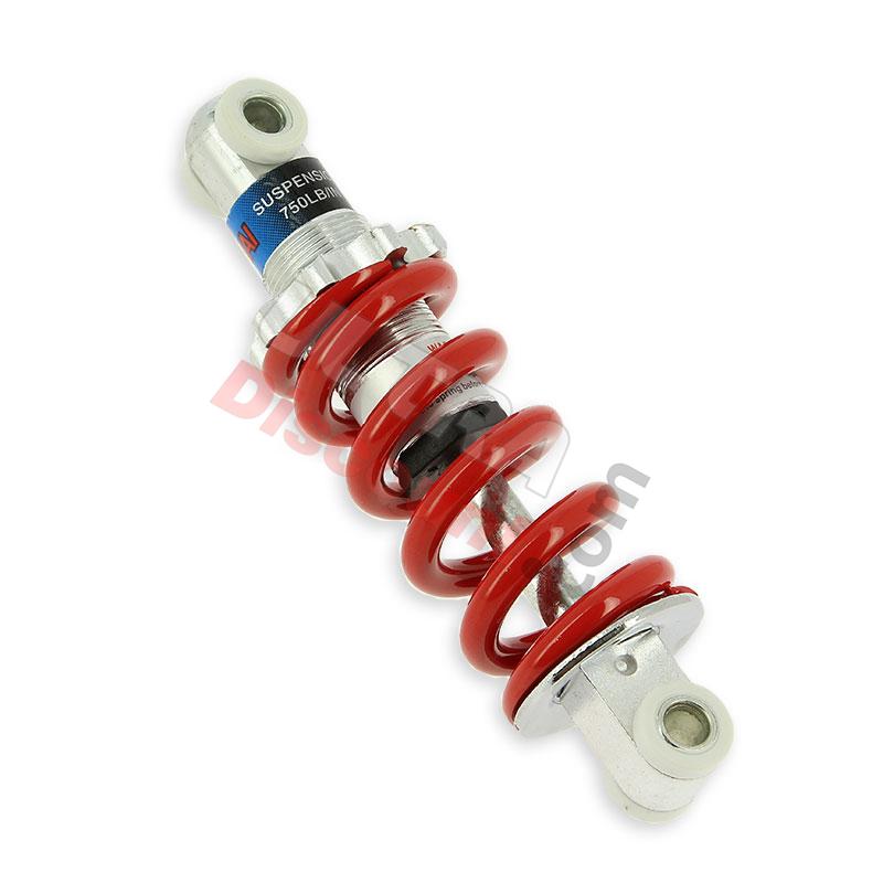 Amortisseur Arrière pour pocket quad (type 3, 750lbs, 150mm) Rouge, Pieces pocket quad Amortisseur Arrière pour pocket quad (type 3, 750lbs, 150mm) Rouge, Pieces pocket quad