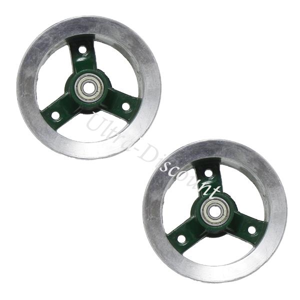 Jante avant pocket quad Verte-Alu (type 1), Pieces pocket quad