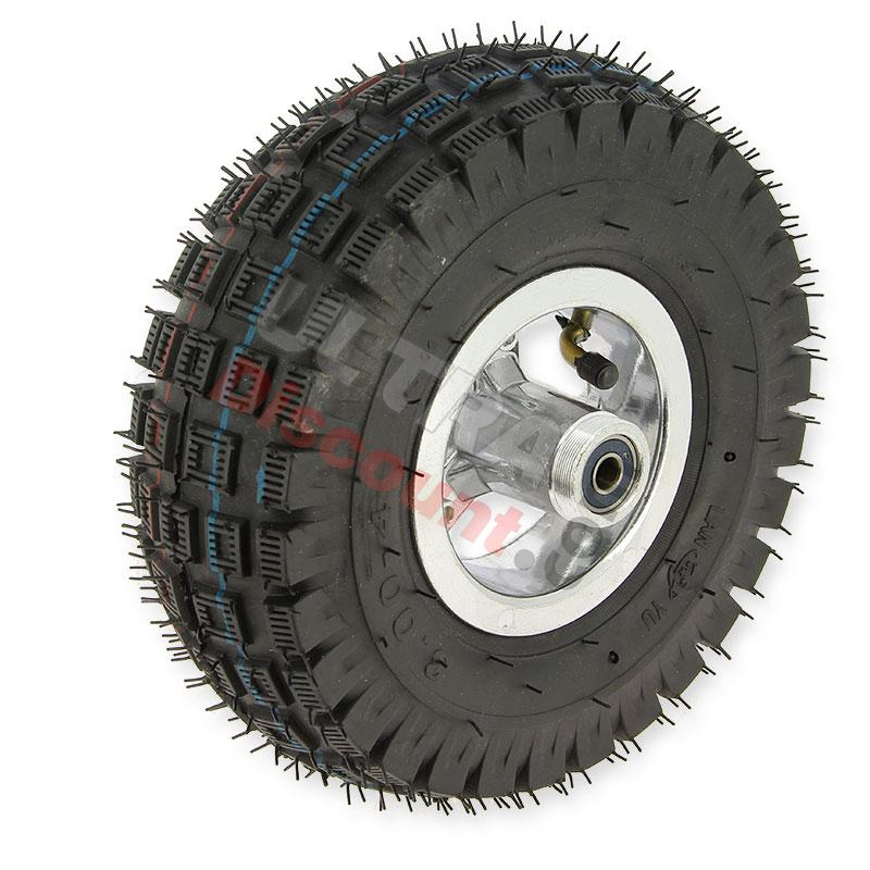 Roue arrière complète 3.00-4 pocket quad, Pieces pocket quad