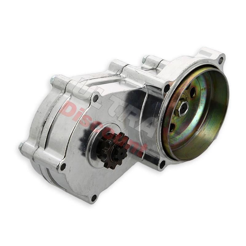 Démultiplicateur chrome double chaine pour pocket quad (8mm), Pieces pocket quad