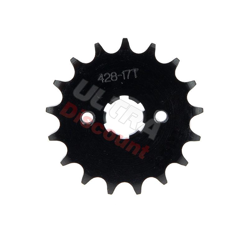 Pignon pour moteur de quad shineray 250cc STIXE (17dents), Pièces Shineray 250 STIXE ST9E Pignon pour moteur de quad shineray 250cc STIXE (17dents), Pièces Shineray 250 STIXE ST9E