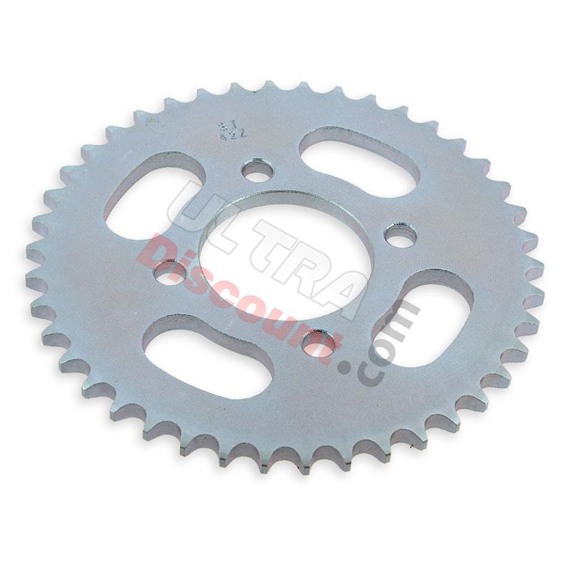 Couronne de 42 dts quad shineray 250cc ST-9E, Pièces Shineray 250 STIXE ST9E Couronne de 42 dts quad shineray 250cc ST-9E, Pièces Shineray 250 STIXE ST9E