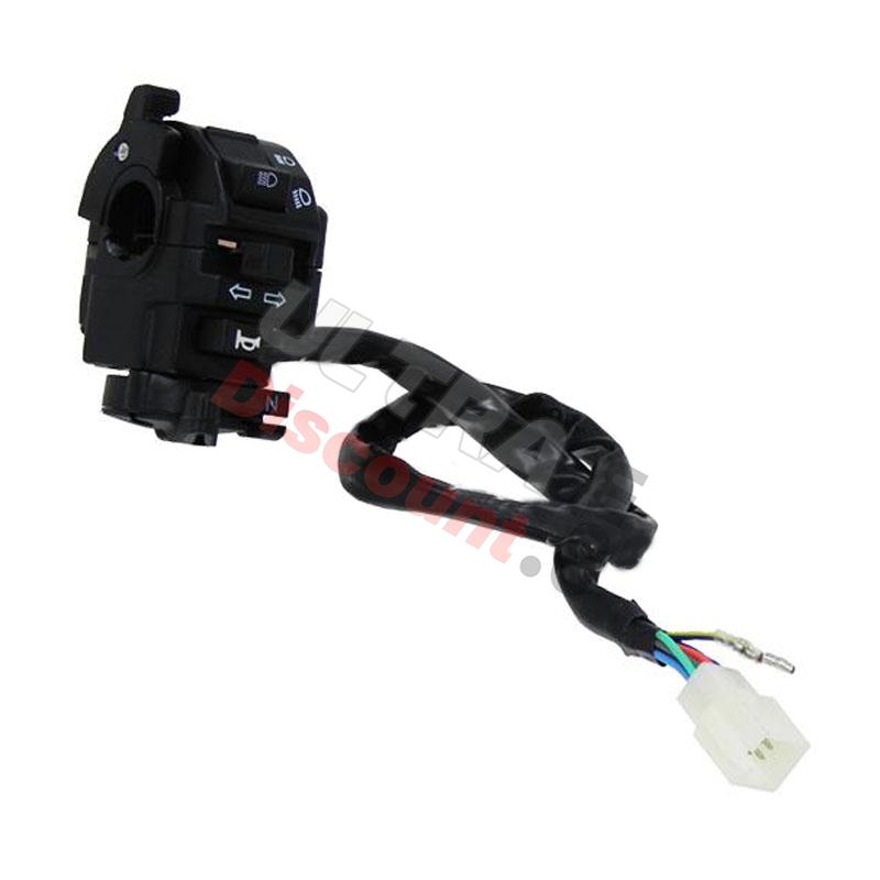 Commodo gauche pour quad Shineray 300STE, Pièces Shineray 300cc