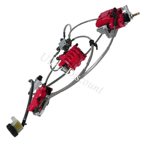 Frein hydraulique complet pour quad Shineray 300STE (Finition racing), Pièces Shineray 300cc Frein hydraulique complet pour quad Shineray 300STE (Finition racing), Pièces Shineray 300cc