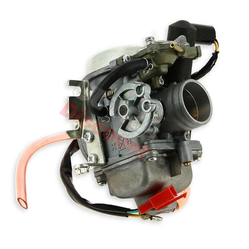 Carburateur de 30mm pour scooter 4 temps type2, Pièces scooter chinois