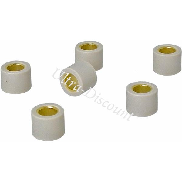 Lot de 6 Galets de variateur de scooter 250cc (17g), Pièces scooter chinois Lot de 6 Galets de variateur de scooter 250cc (17g), Pièces scooter chinois