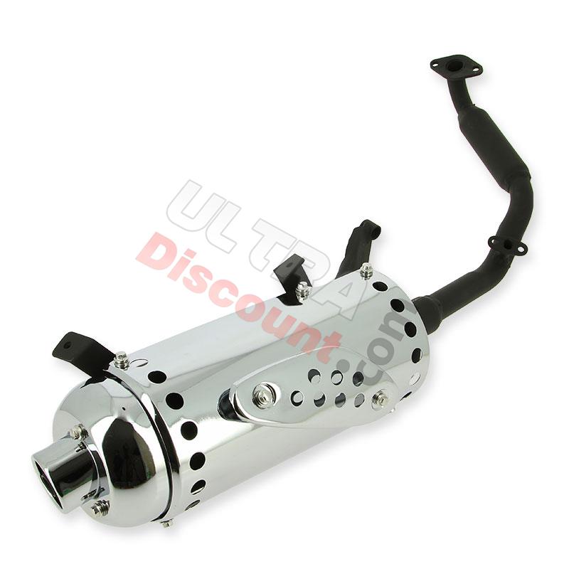 Pot  d'échappement pour scooter Chinois 125 cc (type 1), Pièces scooter chinois