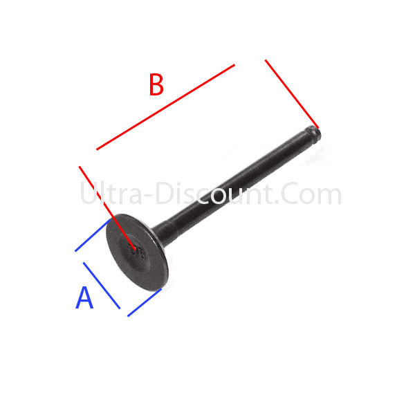 Soupape d'echappement pour scooter baotian BT49QT-7, Pieces Baotian BT49QT-7