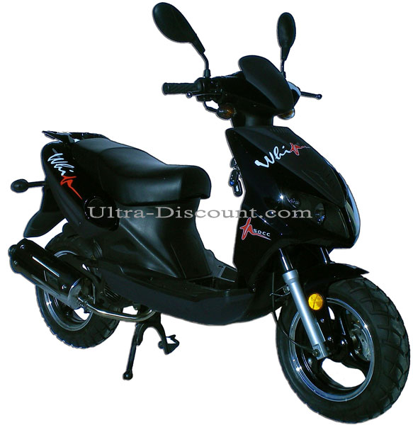Scooter Viper R1 Noir 50cc (moteur 2 temps), Scooter Chinois 50cc