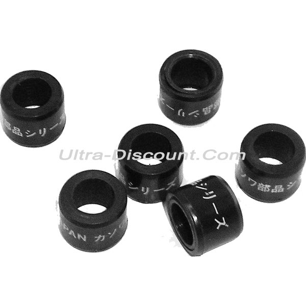 Lot de 6 Galets de variateur pour scooter Baotian 50cc 4 temps (8.5g), Pieces Baotian BT49QT-7