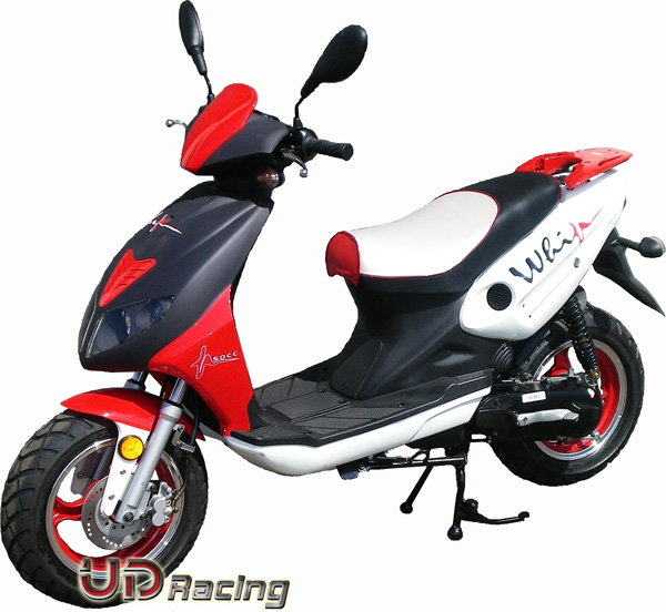 Scooter Viper R1 Rouge (moteur 2 temps 50cc), Scooter Chinois 50cc