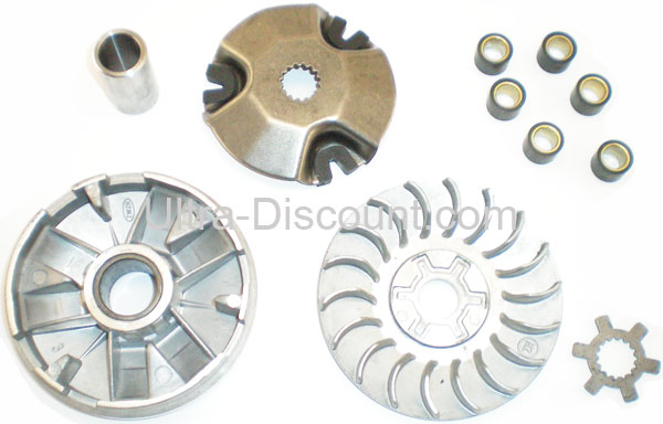 Variateur pour moteur 50cc 2 temps 1E40QMB (type 1), Pièces scooter chinois Variateur pour moteur 50cc 2 temps 1E40QMB (type 1), Pièces scooter chinois