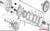 Disque d'embrayage pour Skyteam 50cc Bilder 1