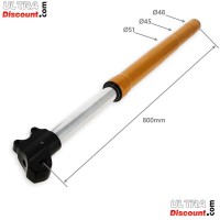 Bras de fourche de Haute Qualité 800mm, double réglage, axe 15mm - Or Bilder 1 Bras de fourche de Haute Qualité 800mm, double réglage, axe 15mm - Or Bilder 1