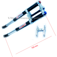 Fourche dirt bike complète Haut de Gamme ( Noire , 700 mm ) Bilder 2 Fourche dirt bike complète Haut de Gamme ( Noire , 700 mm ) Bilder 2